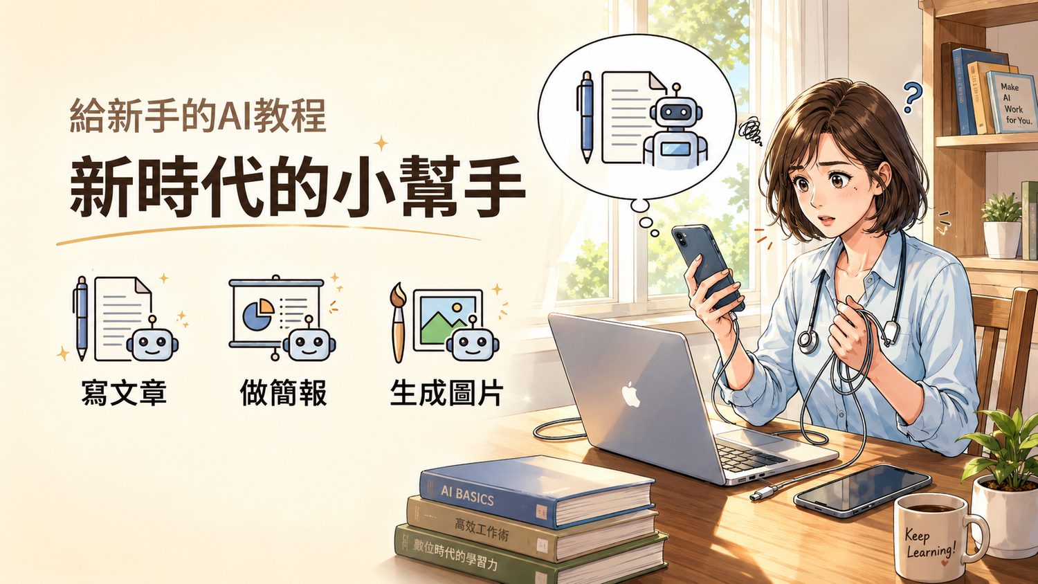 給新手的 AI 教程·新時代的小幫手